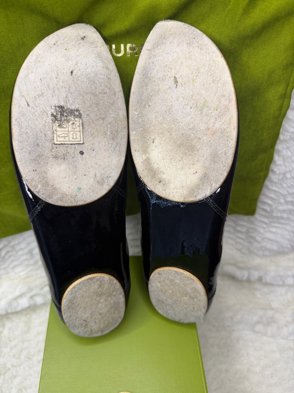 Tory Burch Peep-Toe Mary Jane Ballet - Picture 9 of 10